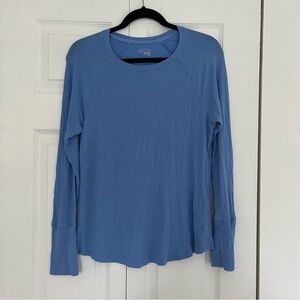 Aerie Blue Long Sleeve Active Top